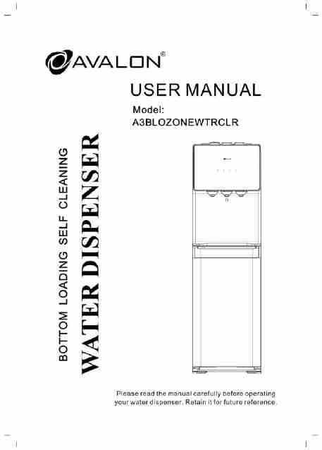 Avalon Self Cleaning Water Cooler Manual-page_pdf